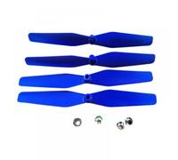 Hexagonal Hole 14.5cm 145mm Props CW CCW Propellers Main Compatible with X5HW X5HC XS809 Compatible R/C Drone Quadcopter 3.5mm 5mm(3.5MM-BLUE)
