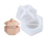 Hexagonal Jewelry Box Molds Storage Container Silicone Cup for Making Storage Box Jar Craft Workshop Tools