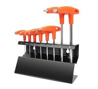 Hexagonal Key Rack - Steel Wall Mounted, Compact Organizer | Space Efficiency Tool Storage For Garage Workshop, Living Room Home Repair, Personal Projects, Lovers Of M