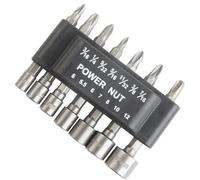 Hexagonal Nut Socket Power Drill Bit Set with Holder Electric,Style 2
