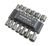 Hexagonal Nut Socket Power Drill Bit Set with Holder Electric,Style 3