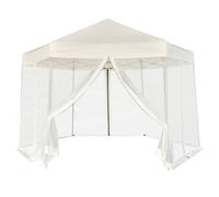 Hexagonal Pop-Up Waterproof Outdoor Garden Gazebo Party Tent Marquee 3 Colours v
