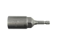 Hexagonal Shank Sleeve Socket Adapter Suitable for Hexagonal Head Screws and Nut 5.5-19mm Quick Assembly and Disassembly Precise Machined Socket