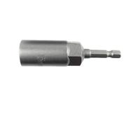 Hexagonal Shank Sleeve Socket Adapter Suitable for Hexagonal Head Screws and Nut 5.5-19mm Quick Assembly and Disassembly High Hardness Socket