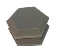 Hexagonal Soundproofing Panels Sound Proofing Sponge Absorption Treatment Panels Foam For Studio Music Room for Studio(GRAY,24pcs)
