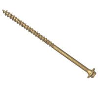 Hexagonal/Torx Compatible Timber T30 Screws Tan 7X100Mm Tub 50 Forgefix Gold One Size