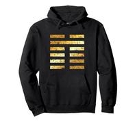 Hexagram 8 "Holding Together" (Vintage Yellow) I CHING Pullover Hoodie