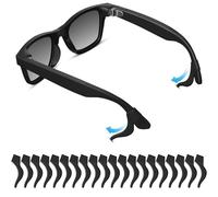 Hexasider 10 Pairs Ear Hook Grip Compatible with Ray-Ban Meta Wayfarer/Skyler/Headliner Accessories, Anti-Slip Elastic Silicone Eyeglass Holder for Smart Glasses, Premium Smart Eyeglasses Retainers