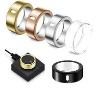 Hexasider 5 Pack Cover for Ultrahuman Ring Air, Anti-Scratch TPU Protector Compatible with Ultrahuman Ring Case Accessories for Women Men Working Out Gym (Size 11)