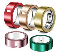 Hexasider Pack of 5 Rings Cover Compatible with Oura Ring Gen 4/Gen 3 Horizon/Heritage Protective Case, Abrasion-Resistant TPU Case for Oura Ring Protector Accessories for Size 9