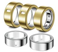 Hexasider Pack of 5 Rings Cover Compatible with Oura Ring Gen 4/Gen 3 Horizon/Heritage Protective Case, Abrasion-Resistant TPU Case for Oura Ring Protector Accessories for Size 12