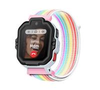 Hexasider Soft Nylon Band Compatible with TickTalk 5 Watch for Kids, Stretchy Breathable Solo Loop Bands for TickTalk 5 Smart Watch Strap Girls Boys Small Wrists