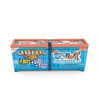 HEXBUG 430-6843 JUNKBOTS Industrial Dumpster Assortment Kit Surprise Every Box LOL with Boys and Girls Alien Powered Toys for Kids 50+ Pieces of Action Construction Figures for Ages 3 and Up