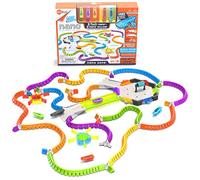 HEXBUG Flash Nano Nano Zone - Colorful Sensory Playset for Kids - Build Your Own Zone - Over 60 Pieces and Batteries Included