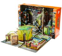 HEXBUG JUNKBOTS Small Factory Habitat Sector 44 Research Lab, Surprise Toy Playset, Build and LOL with Boys and Girls, Toys for Kids, 200+ Pieces of Action Construction Figures, for Ages 5 and Up