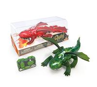 HEXBUG Remote Control Dragon - Rechargeable Toy for Kids - Adjustable Robotic Dinosaur Figure - Colors May Vary