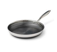 HEXCHEF Tri-Ply Non-Stick Stainless Steel 30cm Frying Pan with Honeycomb Design - Induction Compatable, Non-Toxic, Built to Last Guarantee