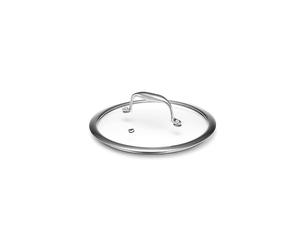 HexClad 20 cm Tempered Glass Lid, Steam Vented, Dishwasher Safe