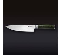 HexClad Damascus Steel Chef's Knife, 20cm | Perfectly Balanced, Michelin Star Chef Recommended