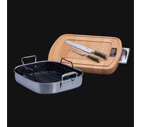 HexClad Hybrid Carving and Roasting Set