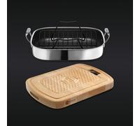 HexClad Hybrid Roasting and Cutting Board Set