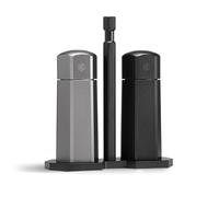HexClad Table Salt and Pepper Grinder Set and Carrying Stand