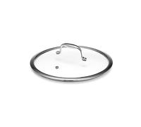 HexClad Tempered Glass Lid, 25 cm, Designed for HexClad Hybrid Cookware, Steam Vented, Dishwasher Safe
