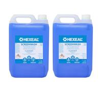 Hexeal 10L Screenwash - Summer Strength & Ready To Use