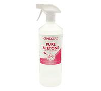 Hexeal 99.5% Acetone 1L Spray - For Gel, Nail Polish & Acrylic Removal