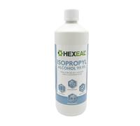 Hexeal 99.9% Isopropyl Alcohol 1L - 1L IPA for Sanitising & Cleaning