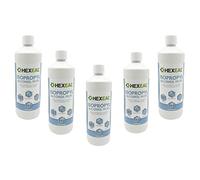 Hexeal 99.9% Isopropyl Alcohol 5L - 5 x 1L IPA for Sanitising & Cleaning