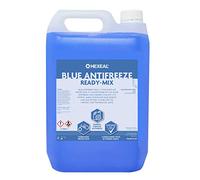 Hexeal Blue Antifreeze 5L - 5L of Ready Mix Long Life Engine Coolant & Antifreeze for Cars & Vans - Summer & Winter - All Year Freeze Protection to -23 Degrees Celsius