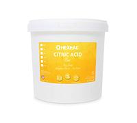 Hexeal Citric Acid 2.5kg Bucket - Food Grade & Anhydrous Fine