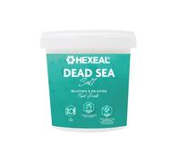 Hexeal Dead Sea Salt 1kg Bucket - 100% Natural, Coarse, Food Grade Salt | Suitable for Seasoning, Bathing, Beauty and Cosmetic Applications. Versatile Coarse Salt for Everyday Use