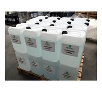 Hexeal Deionised Water 30 x 25L - Demineralised - Reduce Limescale & Water Stains