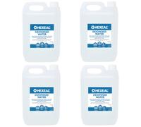Hexeal Deionised Water 4 x 5L - Demineralised - Reduce Limescale & Water Stains