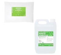 Hexeal Double Strength White Vinegar 5L & Sodium Bicarbonate 5kg Bag