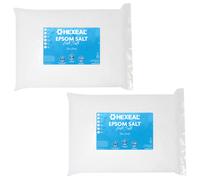 Hexeal Epsom Salt 10kg - 2 x 5kg Bag of Food Grade Magnesium Sulphate