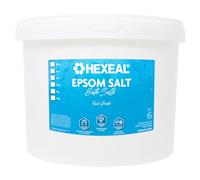 Hexeal Epsom Salt 10kg Bucket - Food Grade Magnesium Sulphate