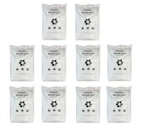 Hexeal Epsom Salt 125kg - 10 x 25kg Bags of Food Grade Magnesium Sulphate for Bathing, Gardening & Household Use - Suitable for Personal Care, Soil Enrichment, and More