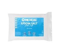 Hexeal Epsom Salt 1kg Bag - Food Grade Magnesium Sulphate | Suitable for Bathing, Gardening, Household Uses and More