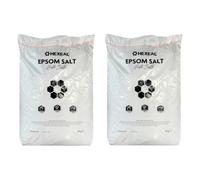 Hexeal Epsom Salt 50kg - 2 x 25kg Bags of Food Grade Magnesium Sulphate