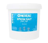 Hexeal Epsom Salt 5kg Bucket - Food Grade Magnesium Sulphate