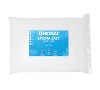 Hexeal Epsom Salt 5kg - FCC Grade Magnesium Sulphate, Food-Grade Bath & Garden Salt CES005KGBG