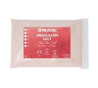 Hexeal Himalayan Pink Salt 1kg Bag - 100% Natural, Fine & Food Grade
