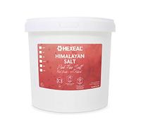 Hexeal Himalayan Pink Salt 2.5kg Bucket - 100% Natural, Fine & Food Grade