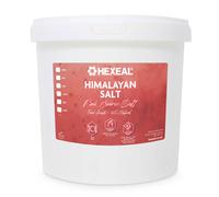 Hexeal Himalayan Pink Salt 5kg - 5kg Bucket of 100% Natural Coarse Food Grade