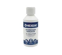 Hexeal Hydrogen Peroxide 250ml - 250ml Bottle of 3% Hydrogen Peroxide - Multipurpose Cleaner, Disinfectant and Stain Remover