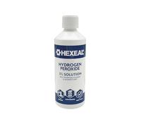 Hexeal Hydrogen Peroxide 500ml - 500ml Bottle of 3% Hydrogen Peroxide - Multipurpose Cleaner, Disinfectant and Stain Remover