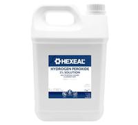 Hexeal Hydrogen Peroxide 5L - 5L of 3% Hydrogen Peroxide - Multipurpose Cleaner, Disinfectant and Stain Remover